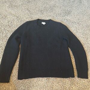 JCrew black sweater